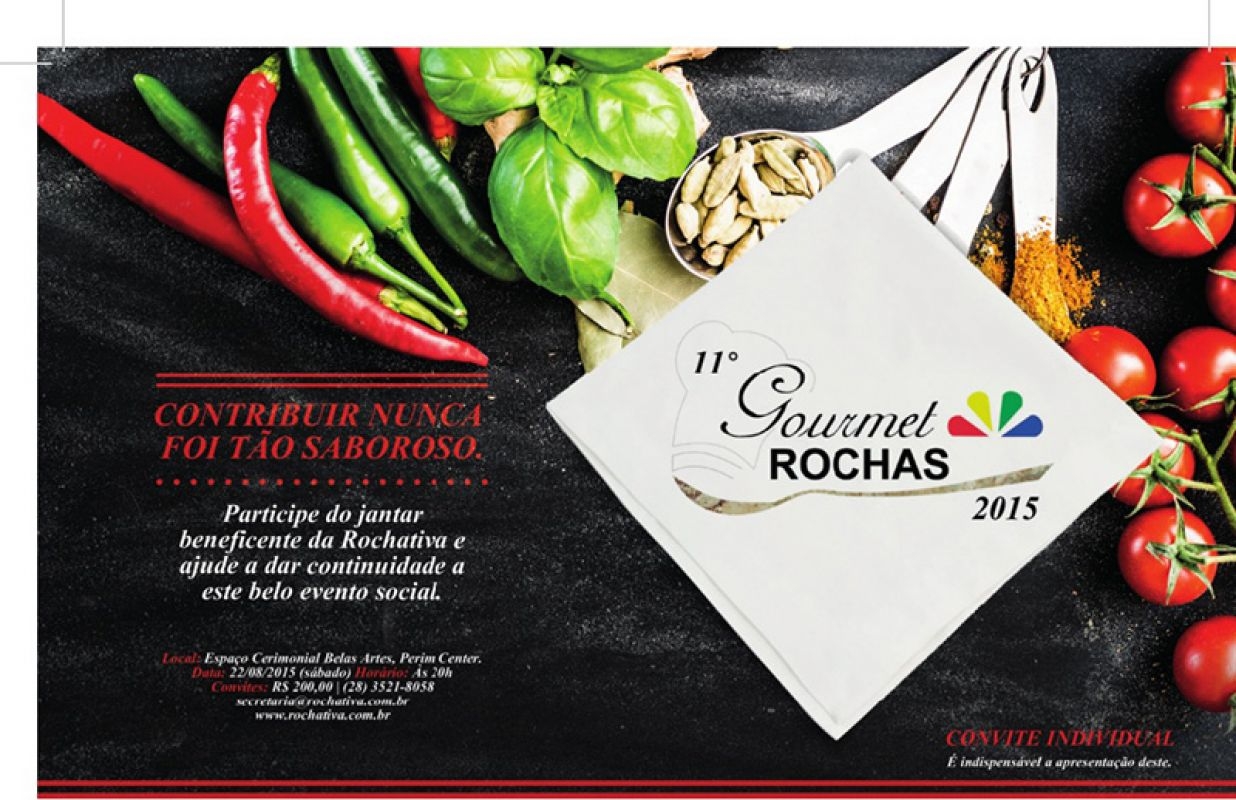 VEM AÍ 11° GOURMET ROCHAS