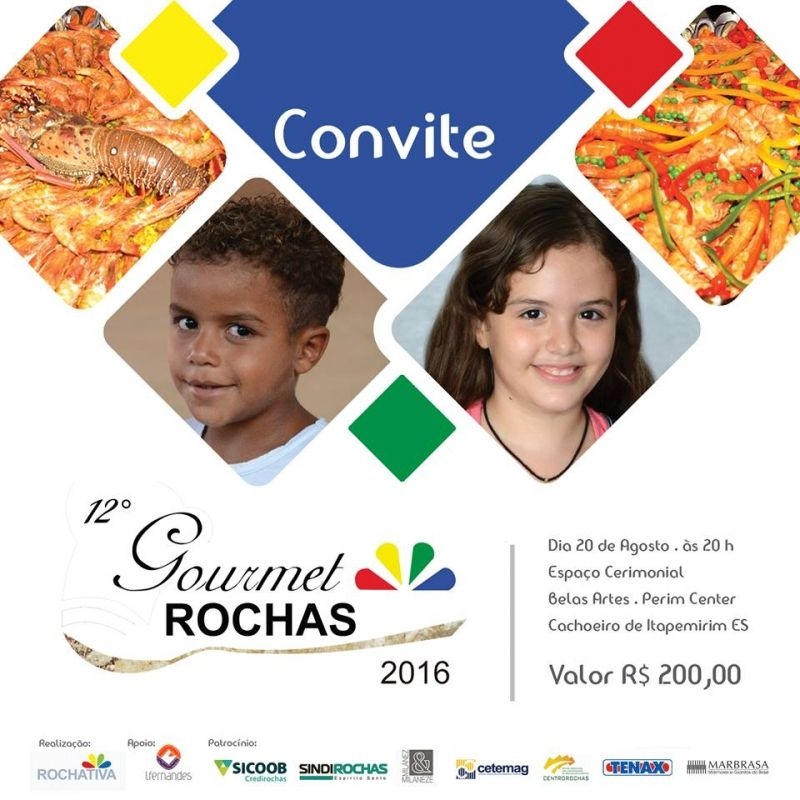 ADQUIRA JÁ SEU INGRESSO PARA A 12º GOURMET ROCHAS