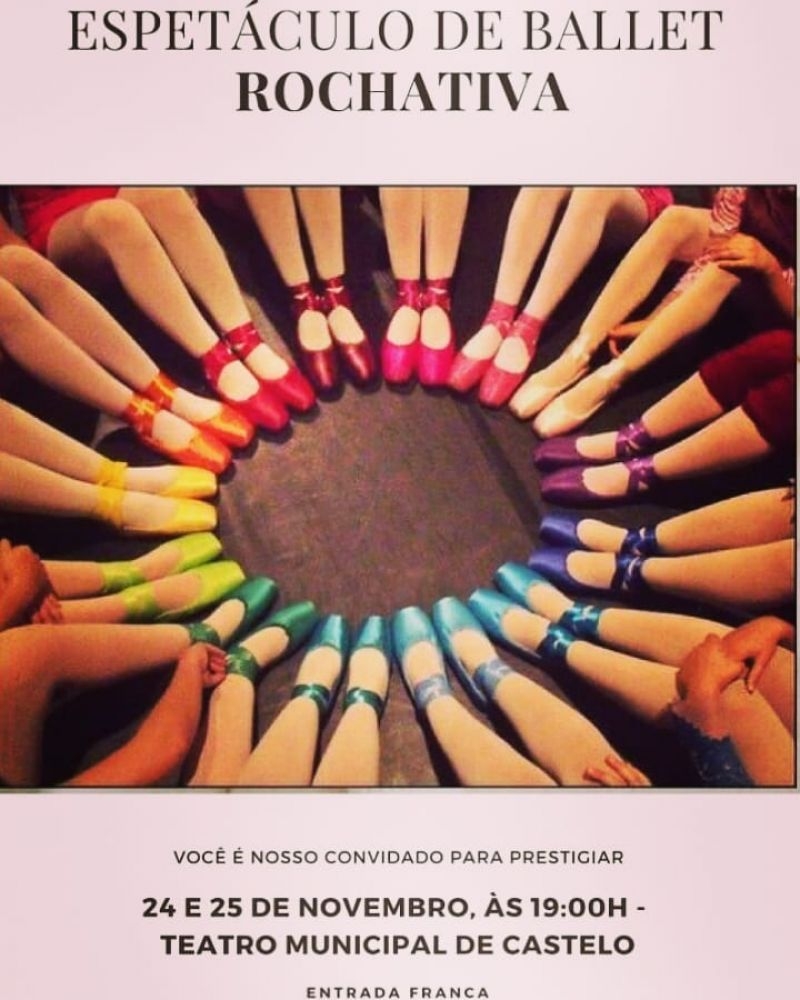 ESPETÁCULO DE BALLET ROCHATIVA EM CASTELO - ES